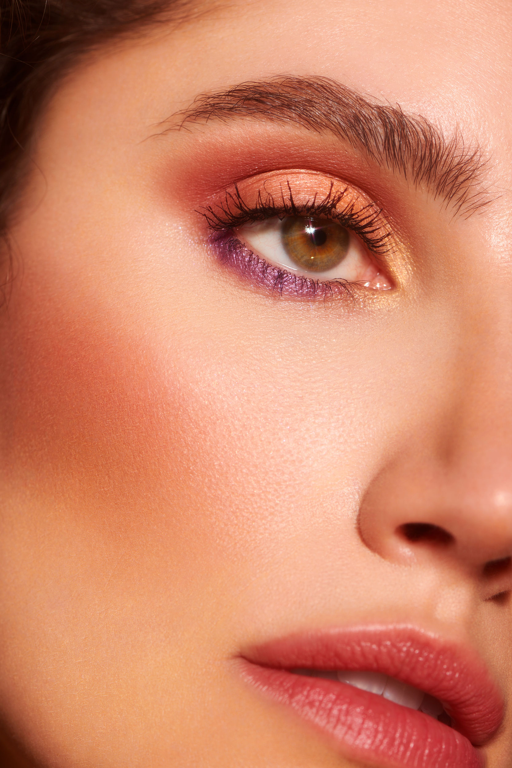 Detail image of eye makeup
